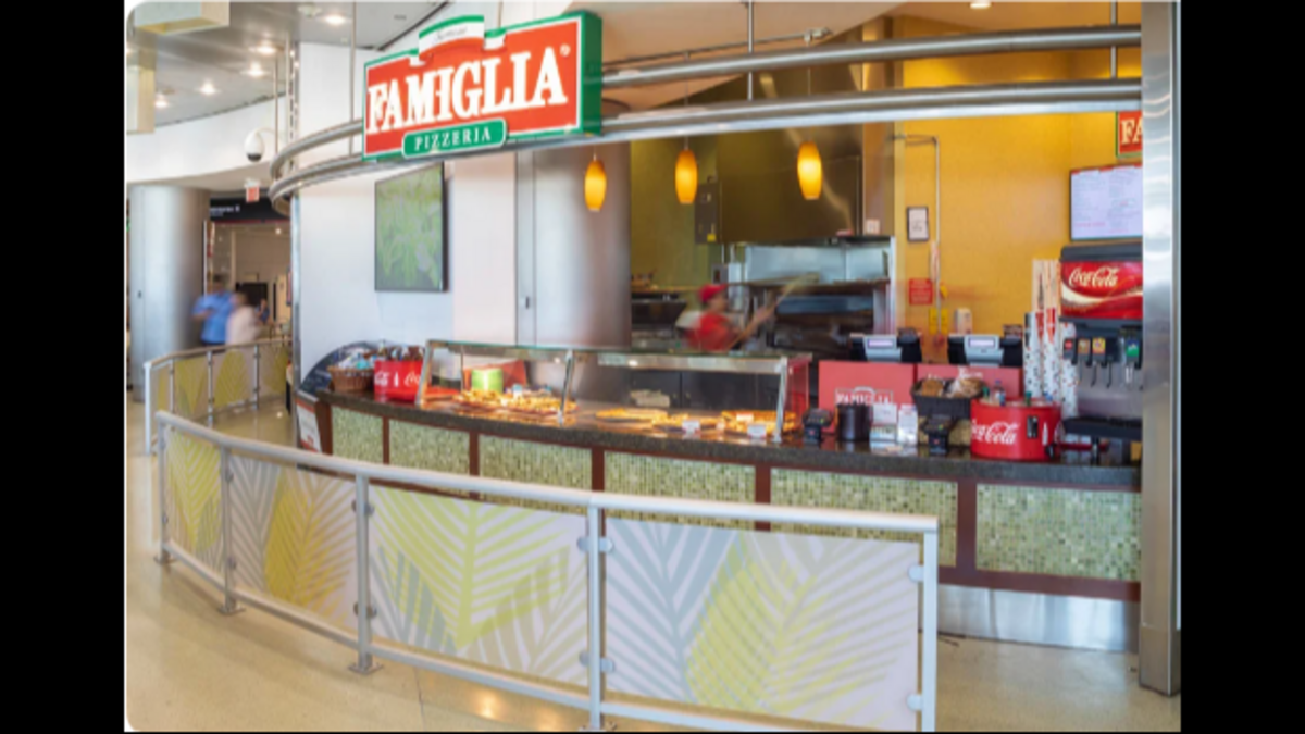 Famous Famiglia Pizzeria at Concourse H/J Food Court